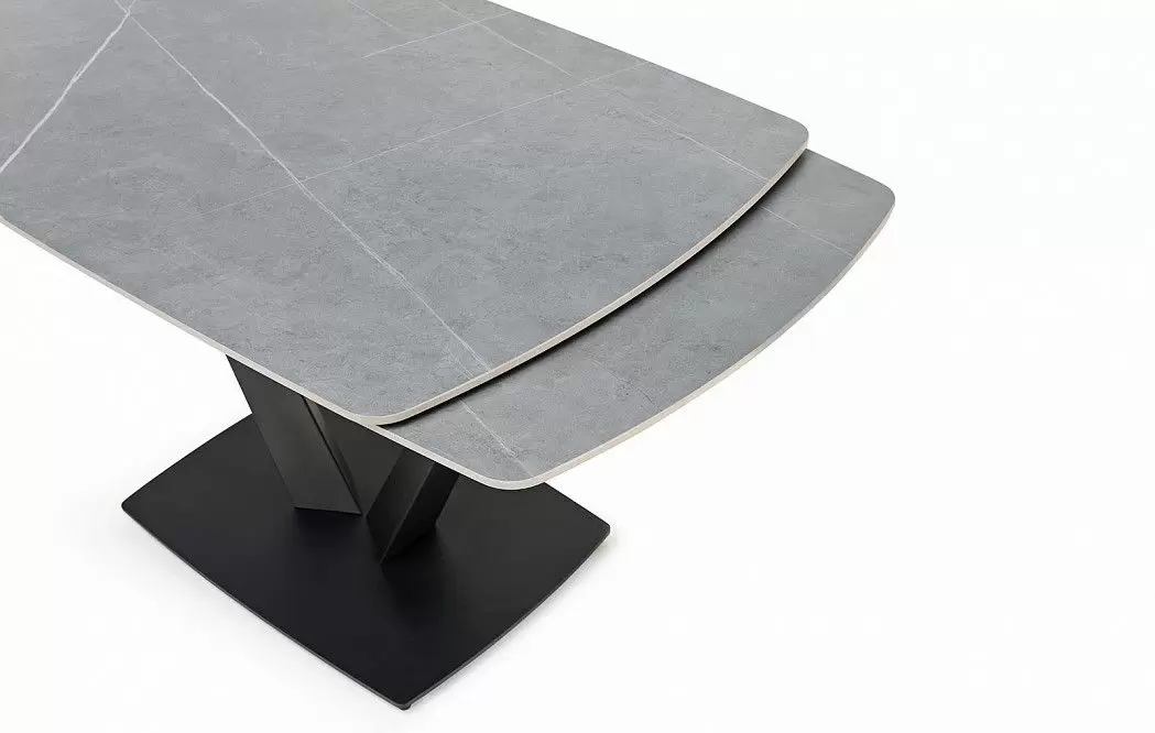 Стол раскладной Livorno 120-180, серая керамика - фото 10