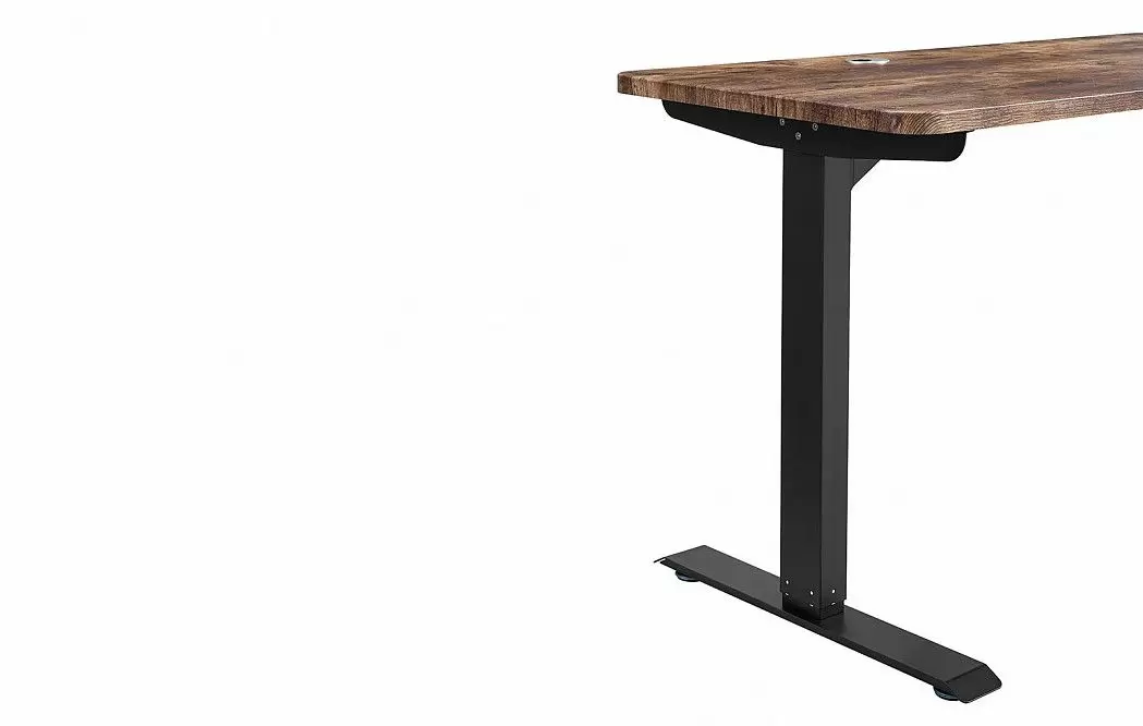 Стол Dallas (120) жженое дерево, регулируемая высота, электропривод - фото 8