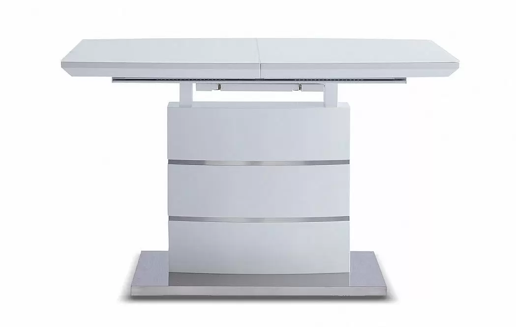 Стол раскладной Verona Glass (120), белый матовый - фото 14