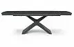 Стол Charlotta + 4 стула Augusta графит