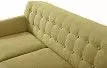 Диван Copenhagen 3-х местный, желто-зеленый лимонный (п04-20)
