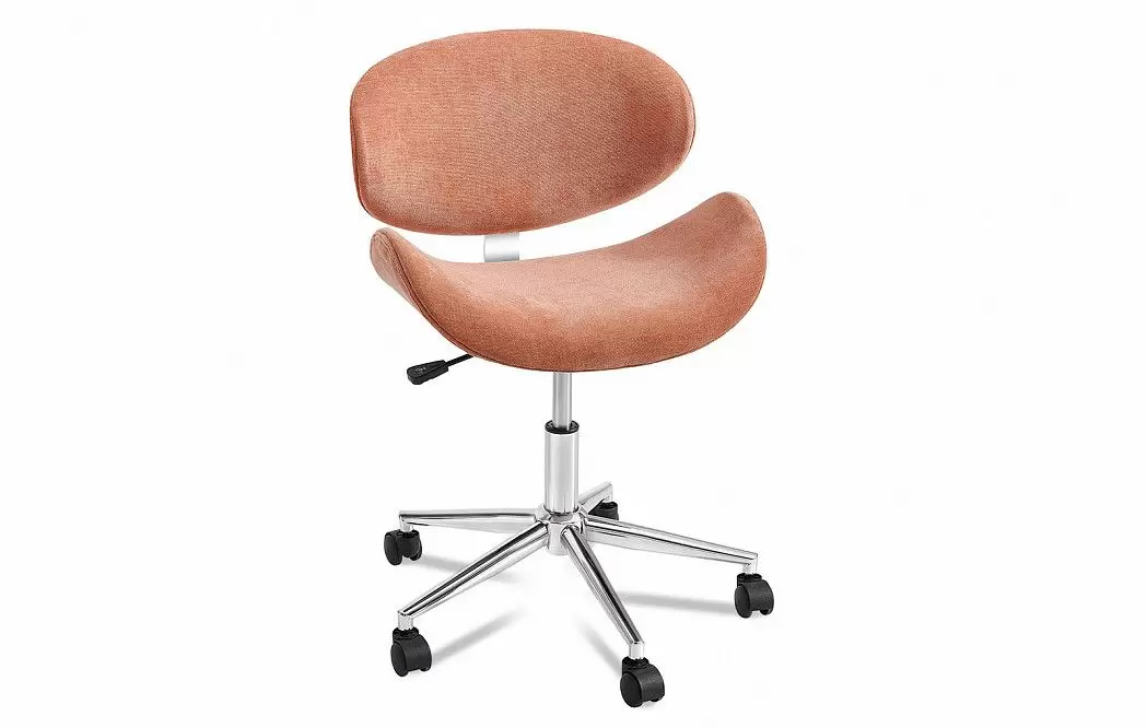 Кресло Miranda, коралловый/хром