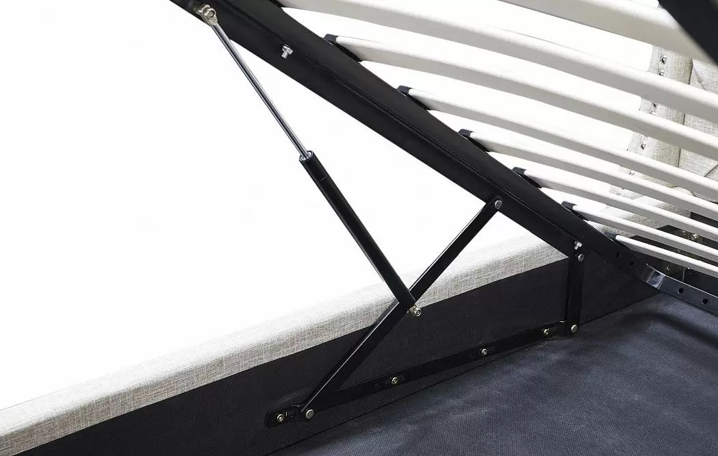 Кровать Evita 180x200 (с подъемным механизмом), кремовый - фото 6