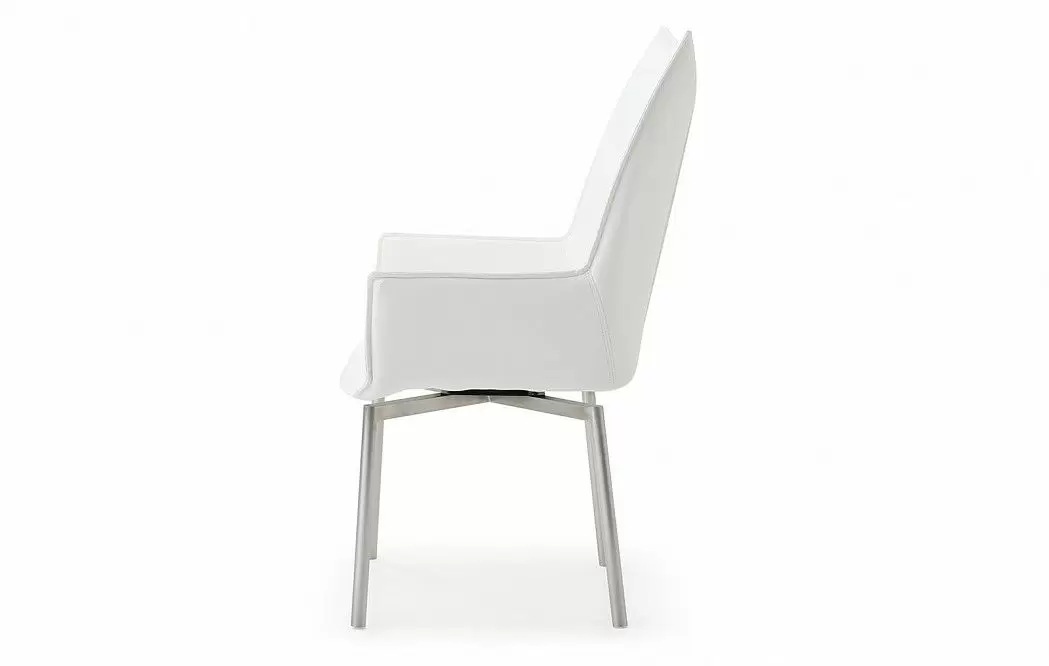 Стул Renzo, белый/стальной - фото 16