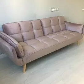 Диван-кровать Luigi, пепельная роза