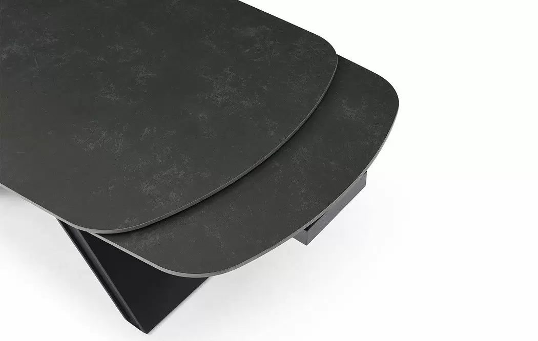 Стол раскладной Charlotta 160-240, черная керамика - фото 9