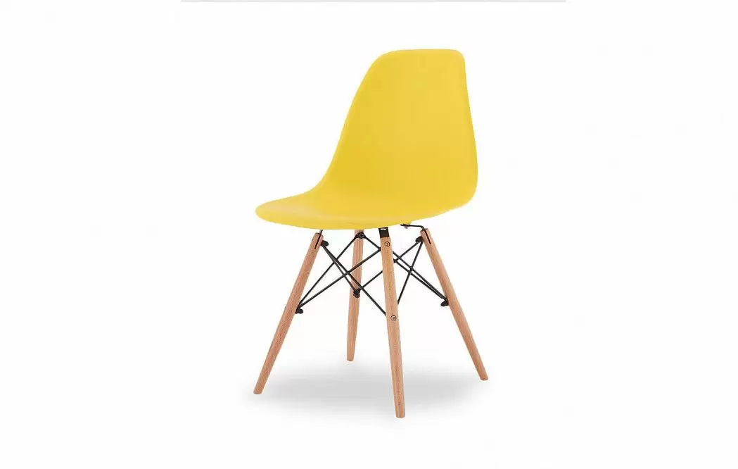 Стул Patrick (в стиле Eames), желтый - фото 4
