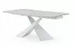 Стол раскладной Savoy 180-240, белая керамика