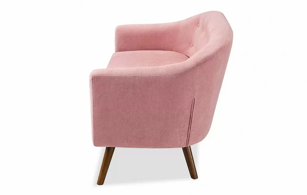 Комплект мягкой мебели Florence, коралловый/орех - фото 14