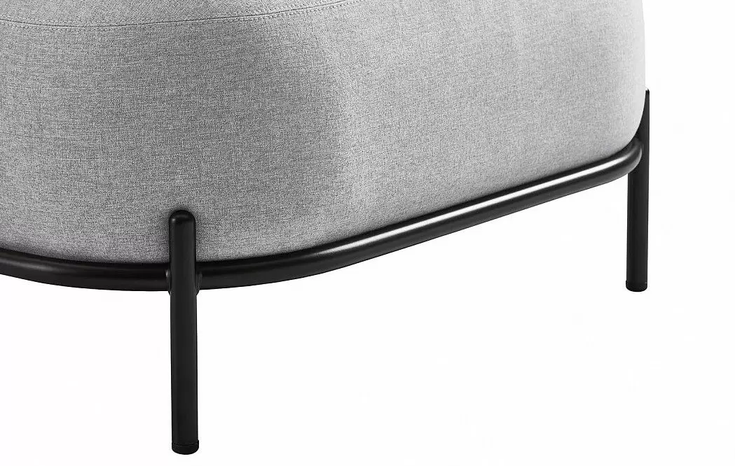 Комплект мягкой мебели Angelina, светло-серый - фото 23