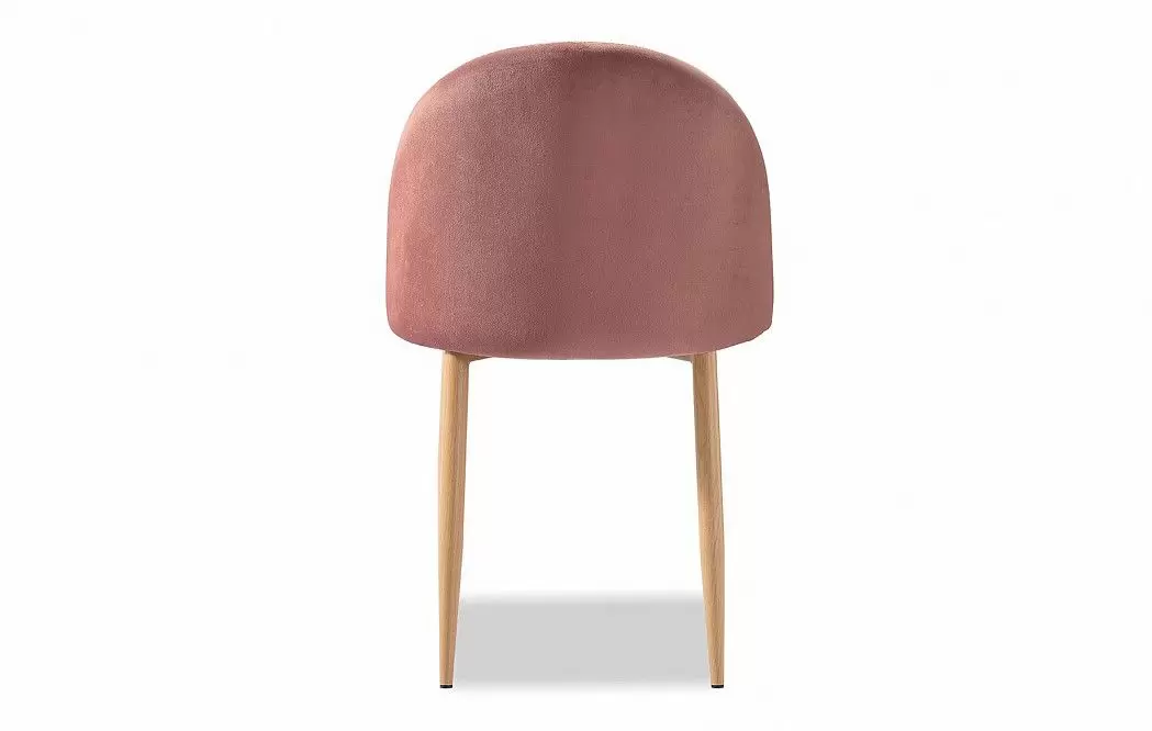 Стул Jill, коралловый/дерево - фото 3