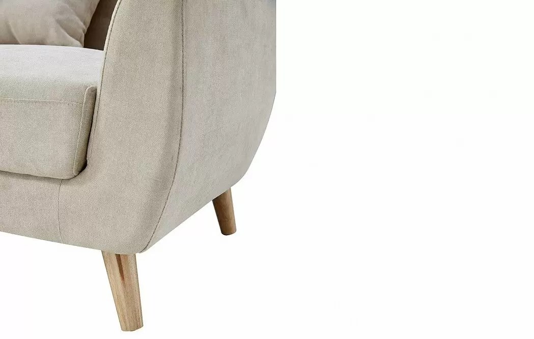 Диван Stockholm 3-х местный, бежевый - фото 7