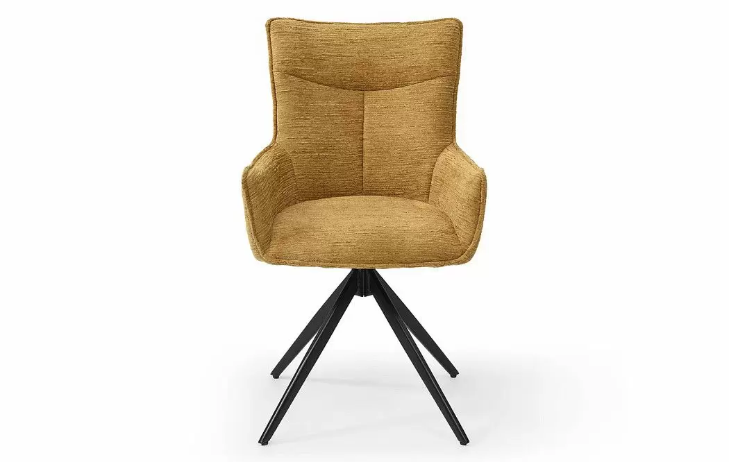 Стол Livorno + 4 стула Vincent охра - фото 15