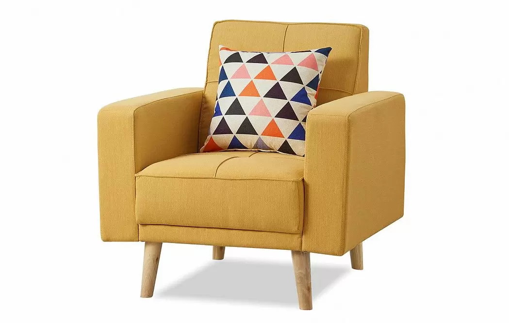 Комплект мягкой мебели Scandinavia, желтый - фото 13