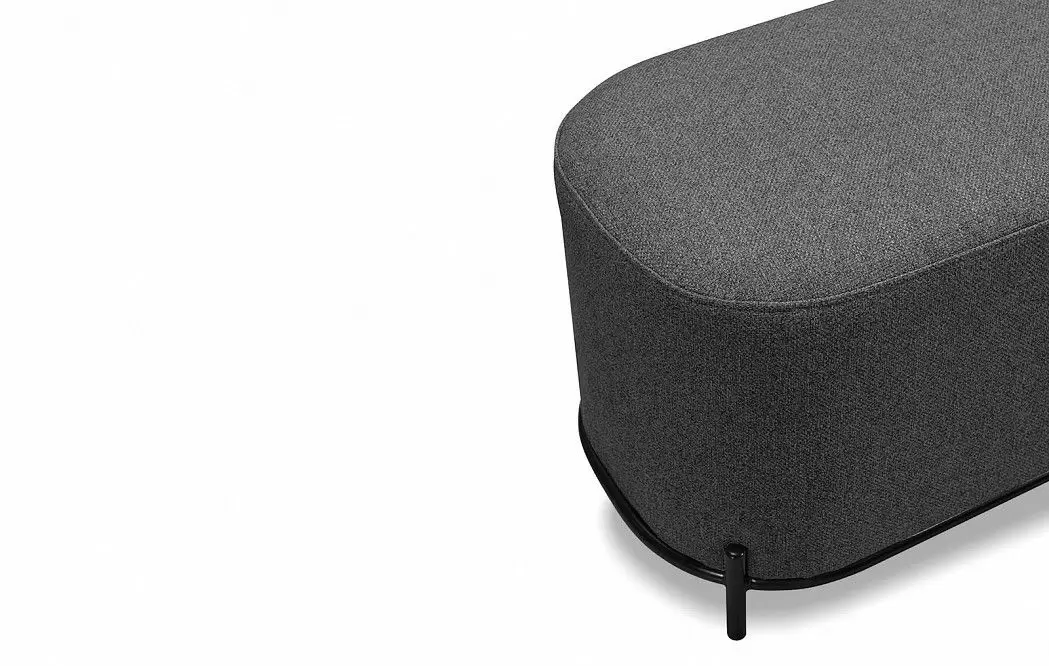 Банкетка Coco (120), графит - фото 5