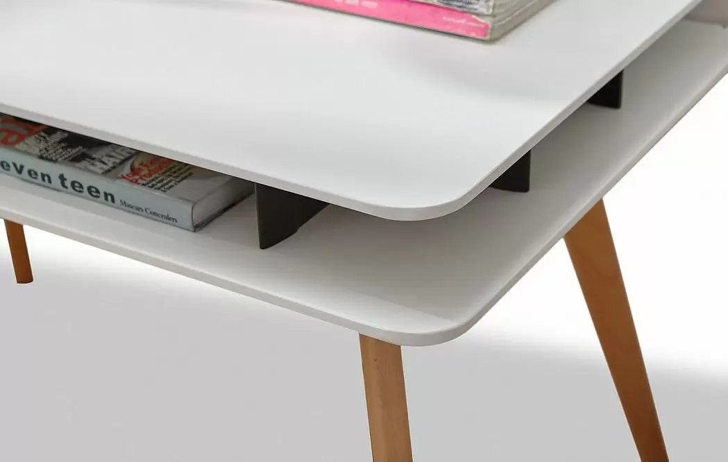 Стол письменный Nordic, белый - фото 12