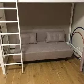 Диван-кровать Doris, желтый