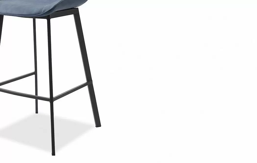Стул барный Tracy (75), синий/черный - фото 8