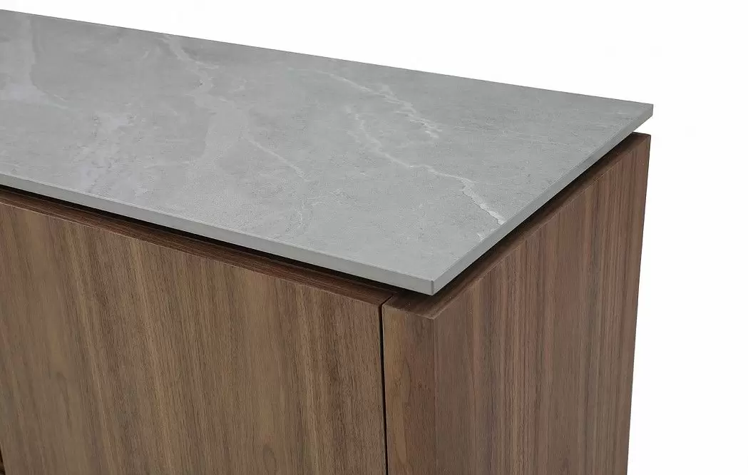 Буфет Nottingham, серая керамика/орех - фото 4