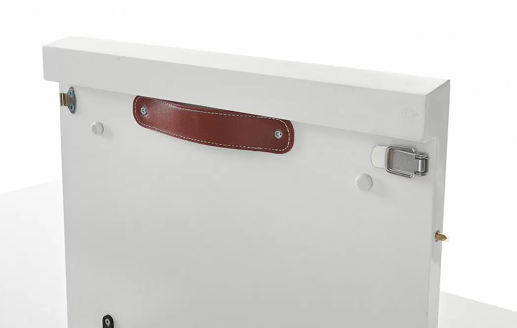 Стол раскладной Manchester 120-160, белый/вяз - фото 7