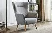 Кресло Camilla, серый/натуральный