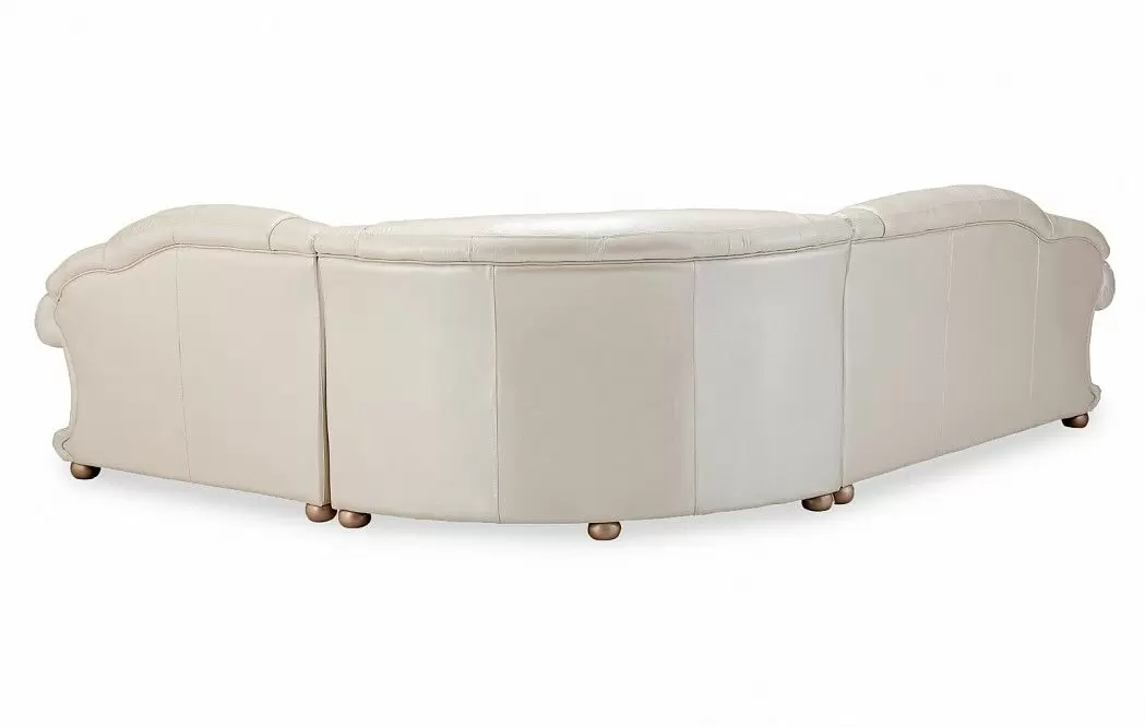 Диван Versace угловой (правый), жемчуг - фото 7