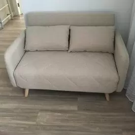 Диван-кровать Cardiff, серо-бежевый