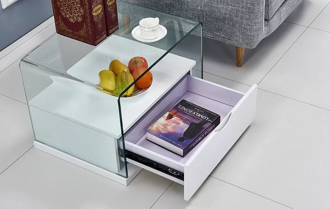 Столик приставной Stanley, белый - фото 10