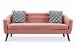Комплект мягкой мебели Florence, коралловый/орех