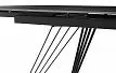 Стол Parma черный + 4 стула Zoe