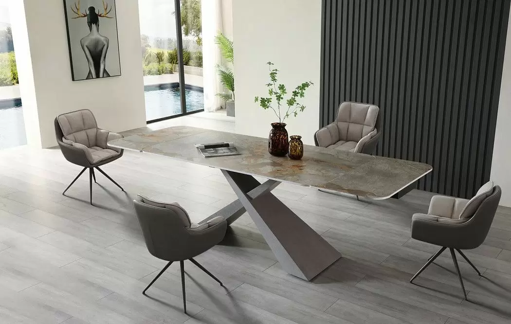 Стул Lotta, серо-бежевый - фото 4