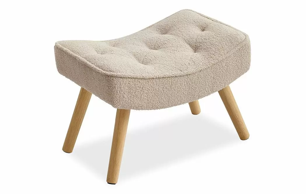 Оттоманка Hygge, кремовый/натуральный - фото 5