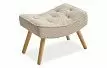 Оттоманка Hygge, кремовый/натуральный