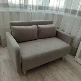 Диван-кровать Cardiff, коричневый меланж