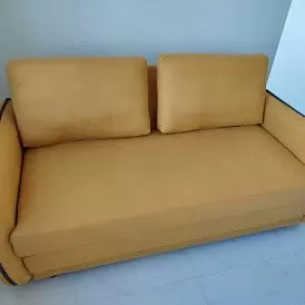 Комплект мягкой мебели Arizona, желтый/графит