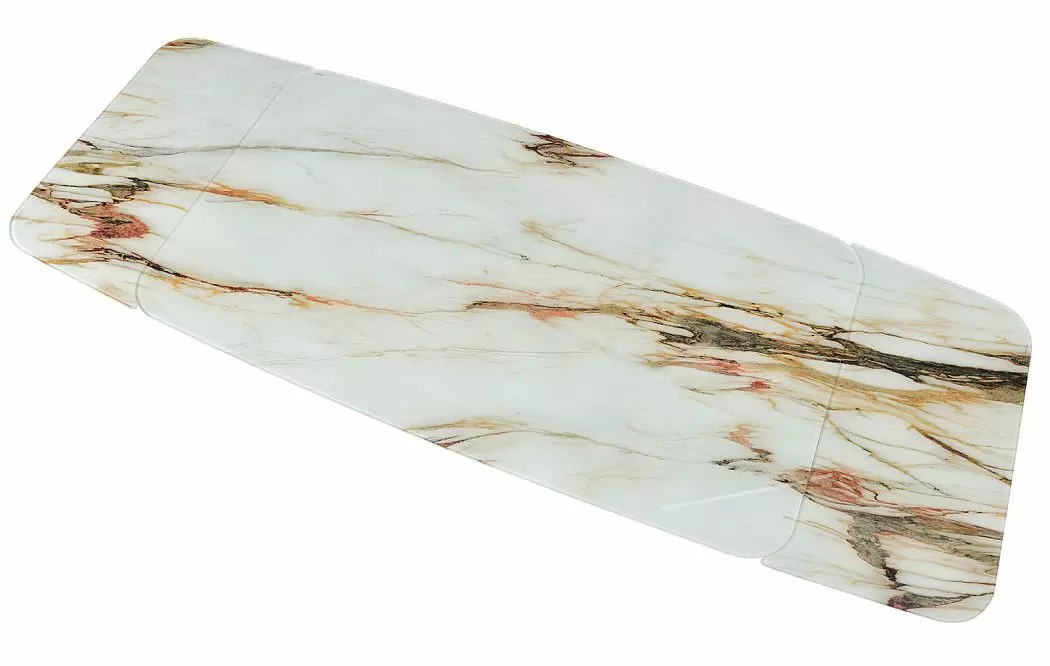 Стол раскладной Richard 180-270, стекло 3D/шампань - фото 5