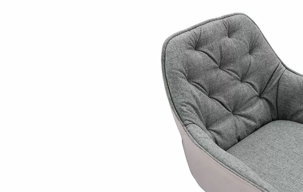 Кресло Julietta, серый/розовый - фото 6