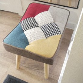 Оттоманка Hygge, коричневый/натуральный