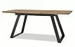 Стол раскладной Maryland 140-180, орех/черный