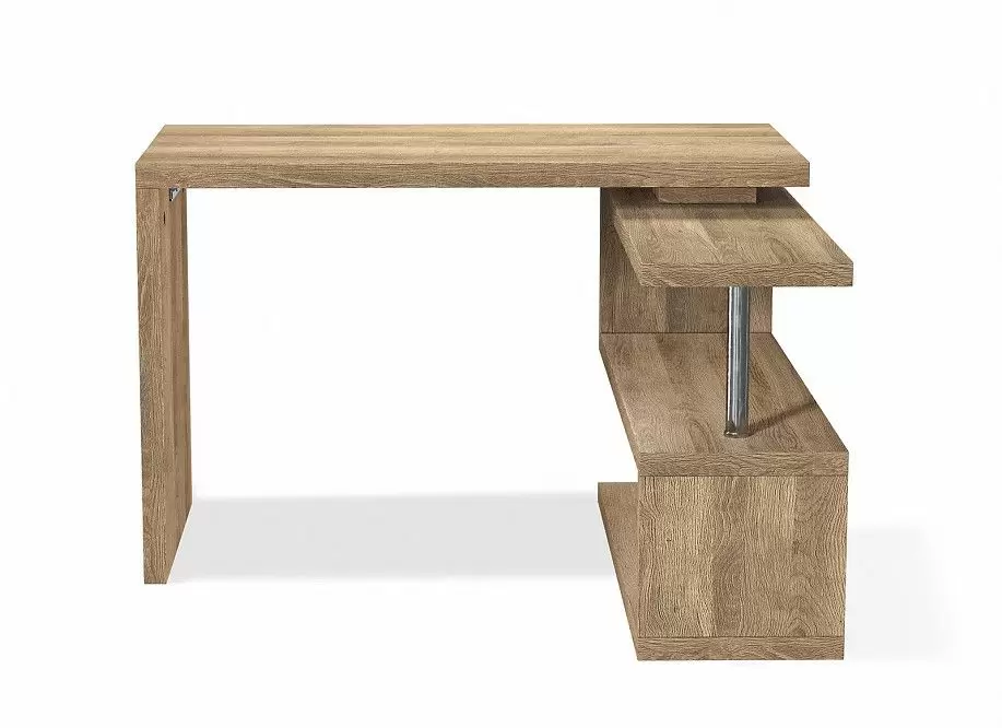 Стол письменный Creator, орех/хром - фото 6