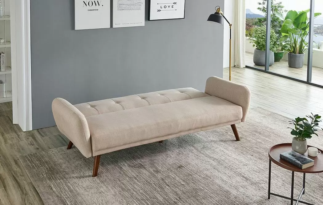 Диван-кровать Susan, светло-бежевый - фото 2