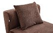 Кресло-кровать Rosy, коричневый