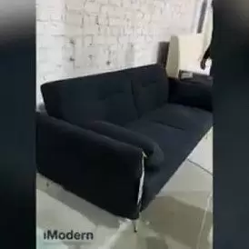 Диван-кровать Liverpool, графит/золото